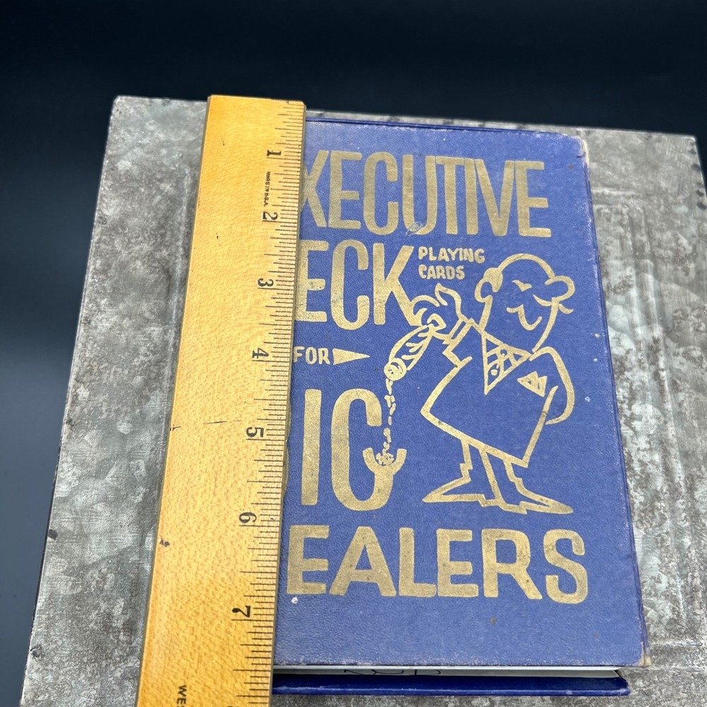 Vintage Arrco Executive Deck for Big Dealers Jumbo Playing Cards 5x7 1960s USA - Picture 8 of 10